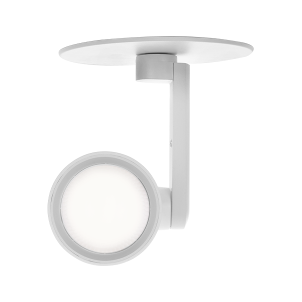 NICOR 3 Inch LED Monopoint Wattage/CCT Selectable 9W/12W/15W 2700K/3000K/3500K/4000K/5000K 90 CRI White (RMP1A3S15S120S942WH)