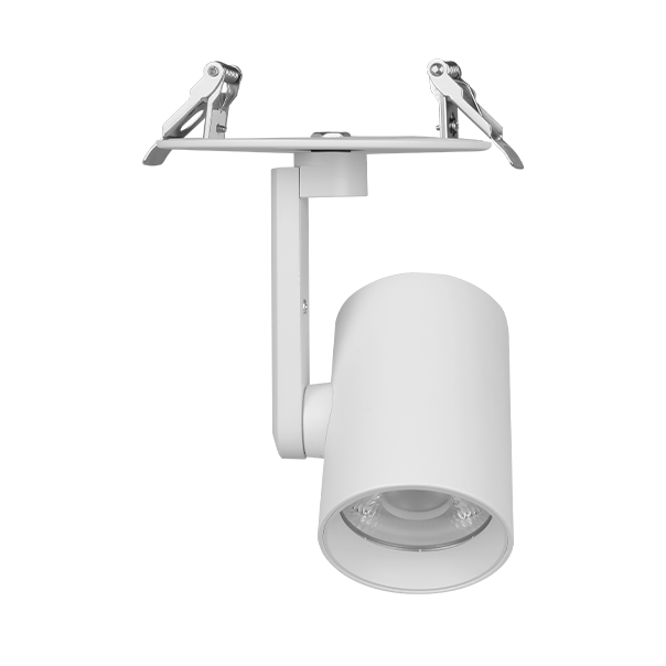 NICOR 3 Inch LED Monopoint Wattage/CCT Selectable 9W/12W/15W 2700K/3000K/3500K/4000K/5000K 90 CRI White (RMP1A3S15S120S942WH)