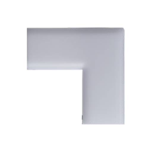 Light Efficient Design LBI Max LED Linkable Strip Fixture Left Turn 90 Degree Corner FlexWatt/FlexColor 7W/10W/13W/16W 3000K/3500K/4000K/5000K 120-277V (RP-LBIMAX-LL-16W-40K-WC)