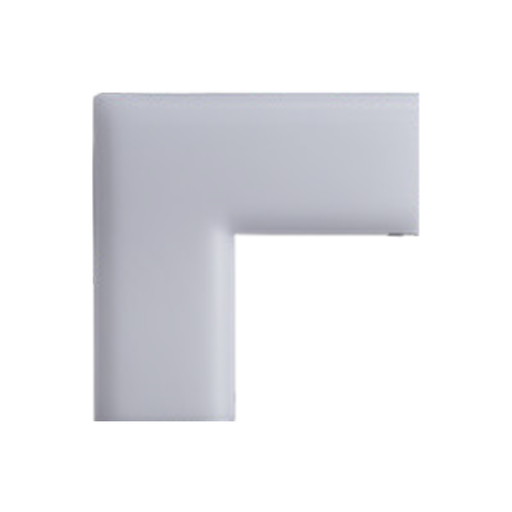 Light Efficient Design LBI Max LED Linkable Strip Fixture Right Turn 90 Degree Corner FlexWatt/FlexColor 7W/10W/13W/16W 3000K/3500K/4000K/5000K 120-277V (RP-LBIMAX-LR-16W-40K-WC)