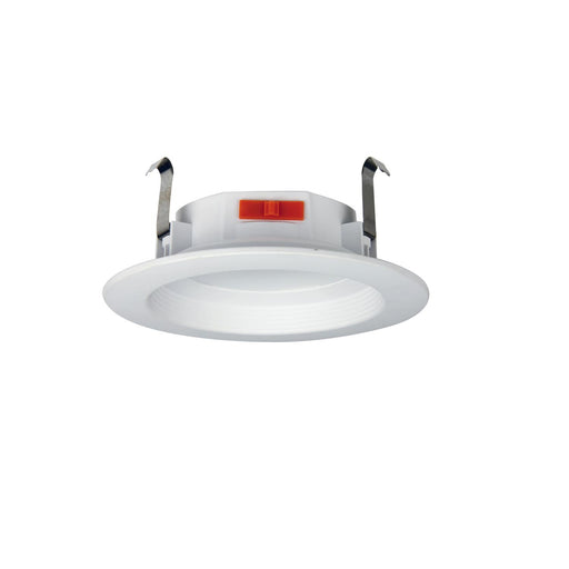 Maxlite 112187 Residential Recessed Baffle Downlight 4 Inch Round 7.5W 120V Triac Dimming 90 CRI CCT Selectable 2700K/3000K/3500K/4000K/5000K White (RRBD-4R7.5T9CS-W)