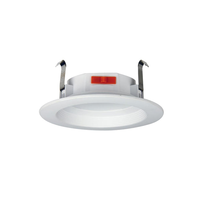 Maxlite 112187 Residential Recessed Baffle Downlight 4 Inch Round 7.5W 120V Triac Dimming 90 CRI CCT Selectable 2700K/3000K/3500K/4000K/5000K White (RRBD-4R7.5T9CS-W)