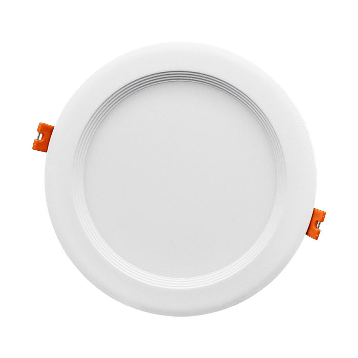 GM Lighting Regressed Slim 8 Inch Downlight 18W CCT Selectable 2700K/3000K/3500K/4000K/5000K 120V 90 CRI White (RSD-8-5CCT-WH)