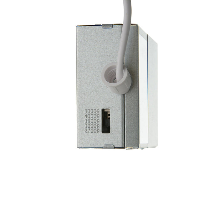 Westgate Manufacturing 4 Inch G2 Slim Wafer Light 10W 700Lm CCT Selectable 2700K/ 3000K/3500K/4000K/5000K JA8 Oil Rubbed Bronze (RSL4-G2-MCT5-ORB)