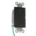 Pass and Seymour 15A 120V Radiant Wave Switch Chemical-Resistant Black (RSWV153)