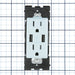 Leviton Combination Duplex Receptacle/Outlet And USB Charger 15A 125V Renu Tamper-Resistant Receptacle/Outlet NEMA 5-15R Sea Spray (RUAA1-SE)