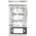 Pass And Seymour Radiant Screwless Wall Plate 4-Gang White (RWP264W)
