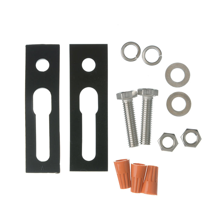 Trace-Lite Small LED Area Light Power/Color Switchable 40W/60W/80W/100W 3000K/4000K/5000K Type III 120-277VAC 0-10V Pole Mount Arm Twist Lock Photocontrol/Receptacle (RXAR-100-3-VS-CP-BR-A-TLPC)