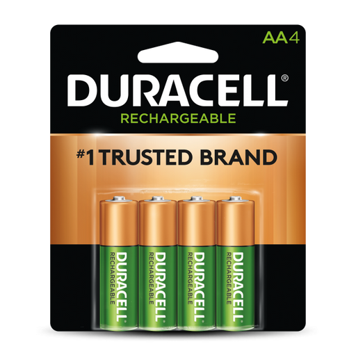 Duracell 4133366155 Duracell Nickel-Metal Hydride Battery (NiMH) Rechargeable AA Cell (DX1500B4N)