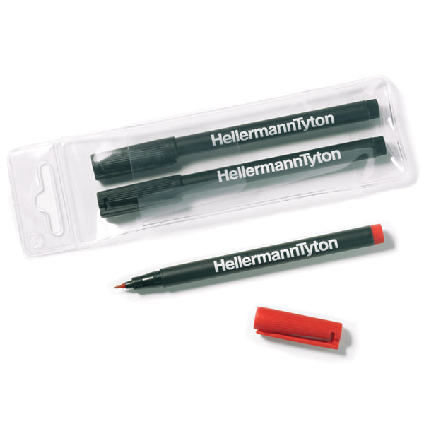 HellermannTyton Felt Tip Pen Black 1 Per Package (T82S)