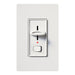 Lutron Skylark 1000W Single-Pole Preset Dimmer With Nightlight White (S-10PNL-WH)