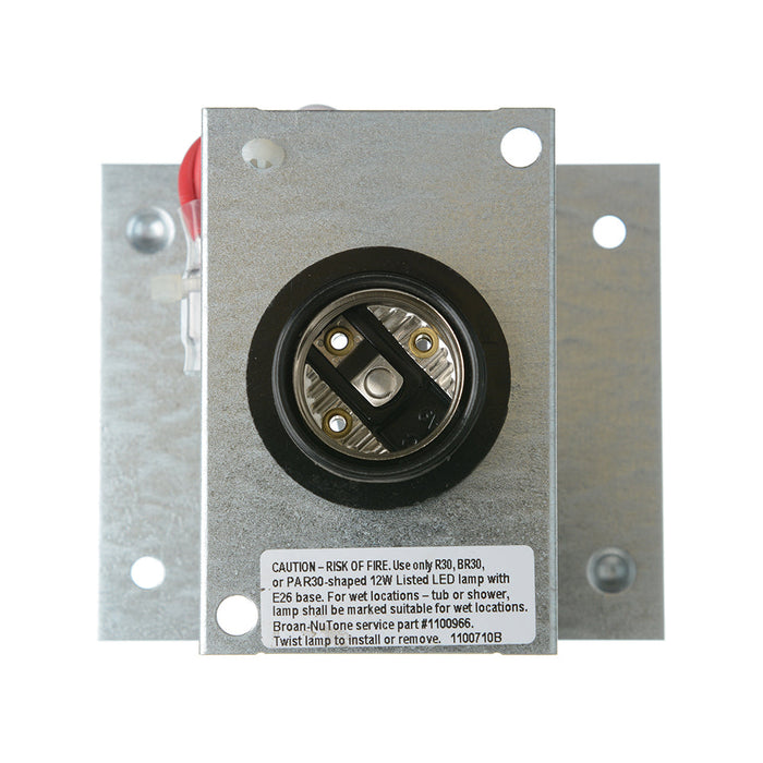 Broan-NuTone Service Assembly Lamp Mounting Bracket With Lamp Socket (S1101336)