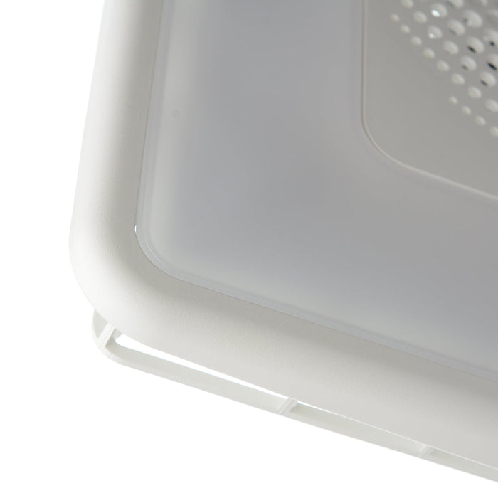 Broan-NuTone Grille Assembly For SPKN110RGBL With Grille/Speaker/Light Lens/Grille Springs (S1103318)