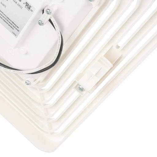 Broan-NuTone Louver Light Grille Assembly - Includes Grille 2 Clips 2 Clip Screws And LED Module (S1114047)