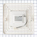 Broan-NuTone Louver Light Grille Assembly - Includes Grille 2 Clips 2 Clip Screws And LED Module (S1114047)