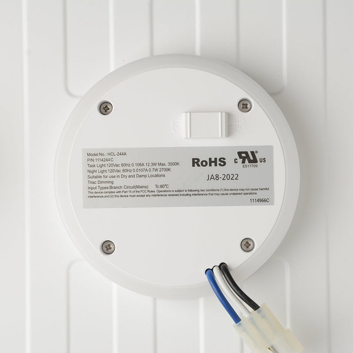 Broan-NuTone Genuine Replacement Bath Fan Grille With Light Includes Slide Clips - EVOLVE (S1114837)