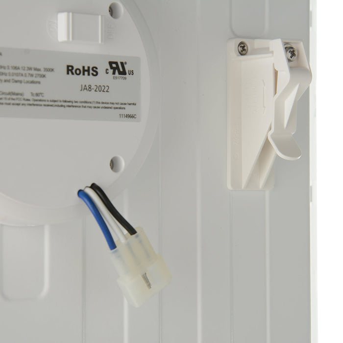 Broan-NuTone Genuine Replacement Bath Fan Grille With Light Includes Slide Clips - EVOLVE (S1114837)