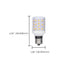 SATCO/NUVO 3.5W LED T14 E17 Base 5000K Clear Dimmable 120V (S11204)