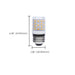 SATCO/NUVO 3.5W LED T14 E26 Base 5000K Clear 120-240V (S11206)