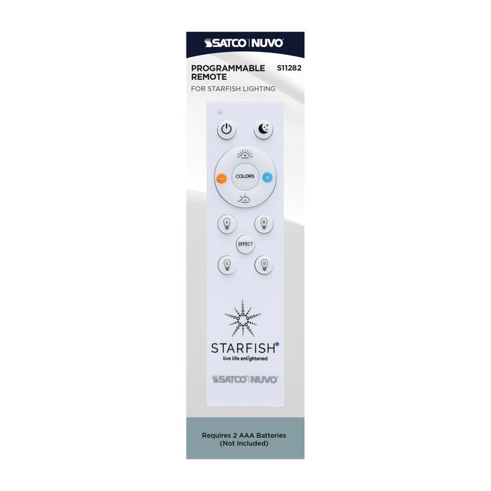 SATCO/NUVO Remote For Starfish Lighting White Finish (S11282)
