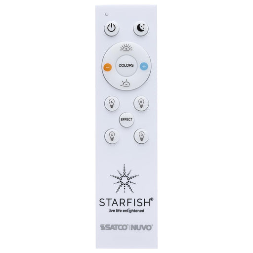 SATCO/NUVO Remote For Starfish Lighting White Finish (S11282)