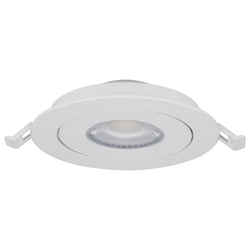SATCO/NUVO 9W LED Gimbaled Downlight 4 Inch RGB And Tunable White Round Starfish IOT White Finish 650Lm 120-277V (S11293)