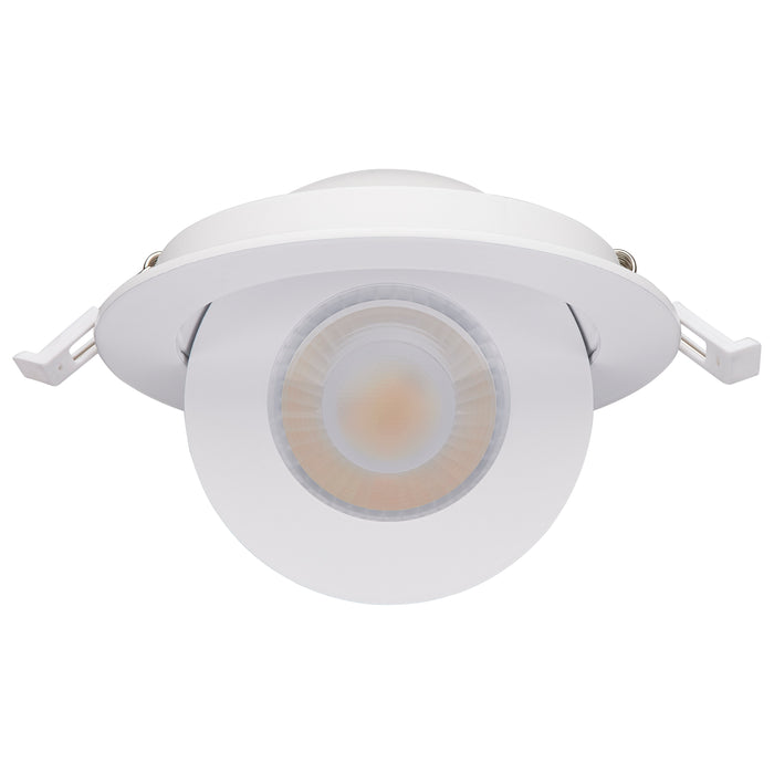SATCO/NUVO 9W LED Gimbaled Downlight 4 Inch RGB And Tunable White Round Starfish IOT White Finish 650Lm 120-277V (S11293)