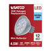SATCO/NUVO 4.5W MR16 LED Silver Finish 5000K GU5.3 Base 360Lm 12V (S11390)