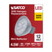 SATCO/NUVO 4.5W MR16 LED Silver Finish 2700K GU5.3 Base 360Lm 12V (S11391)