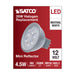 SATCO/NUVO 4.5W MR16 LED Silver Finish 3500K GU5.3 Base 360Lm 12V (S11393)