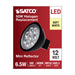 SATCO/NUVO 6.5W MR16 LED Black Finish 3000K GU5.3 Base 500Lm 12V (S11398)