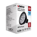 SATCO/NUVO 6.5W MR16 LED Black Finish 5000K GU5.3 Base 500Lm 12V (S11399)