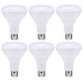 SATCO/NUVO 8.5W BR30 LED 4000K 80 CRI Medium Base 120V Dimmable 6-Pack (S11472)