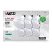 SATCO/NUVO 8.5W BR30 LED 4000K 80 CRI Medium Base 120V Dimmable 6-Pack (S11472)