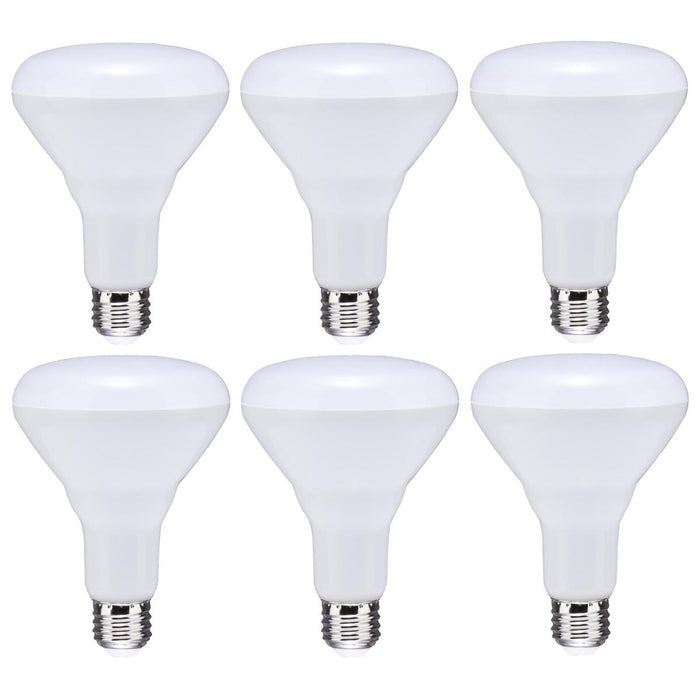 SATCO/NUVO 8.5W BR30 LED 5000K 80 CRI Medium Base 120V Dimmable 6-Pack (S11473)