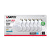 SATCO/NUVO 8.5W BR30 LED 5000K 80 CRI Medium Base 120V Dimmable 6-Pack (S11473)