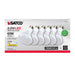 SATCO/NUVO 8.5W BR30 LED 2700K 90 CRI Medium Base 120V Dimmable 6-Pack (S11474)