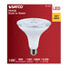 SATCO/NUVO 14W LED Dusk To Dawn LED PAR38 Lamp 3000K 1250Lm 120V 40 Degree Beam Angle E26 Base Non-Dimmable White (S11475)