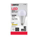 SATCO/NUVO Ultra Bright Utility Lamp 36W PS30 LED Dimmable White Finish Medium Base 2700K 120V High Lumen (S11480)
