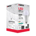 SATCO/NUVO Ultra Bright Utility Lamp 36W PS30 LED Dimmable White Finish Medium Base 4000K 120V High Lumen (S11481)