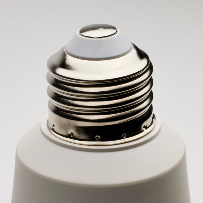 SATCO/NUVO Ultra Bright Utility Lamp 36W PS30 LED Dimmable White Finish Medium Base 5000K 120V High Lumen (S11482)