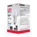 SATCO/NUVO Ultra Bright Utility Lamp 36W PS30 LED Dimmable White Finish Medium Base 5000K 120V High Lumen (S11482)