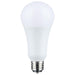 SATCO/NUVO Wattage Selectable 5W/14W/20W A21 LED 3-Way Lamp White Finish 2700K Medium Double Contact Base 120V (S11515)