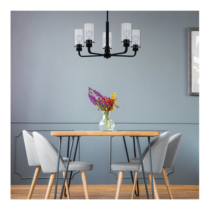 SATCO/NUVO 6W LED Flex Gray Coil Filament A19 2700K 500Lm 120V Dimmable Medium E26 Base Clear (S11521)