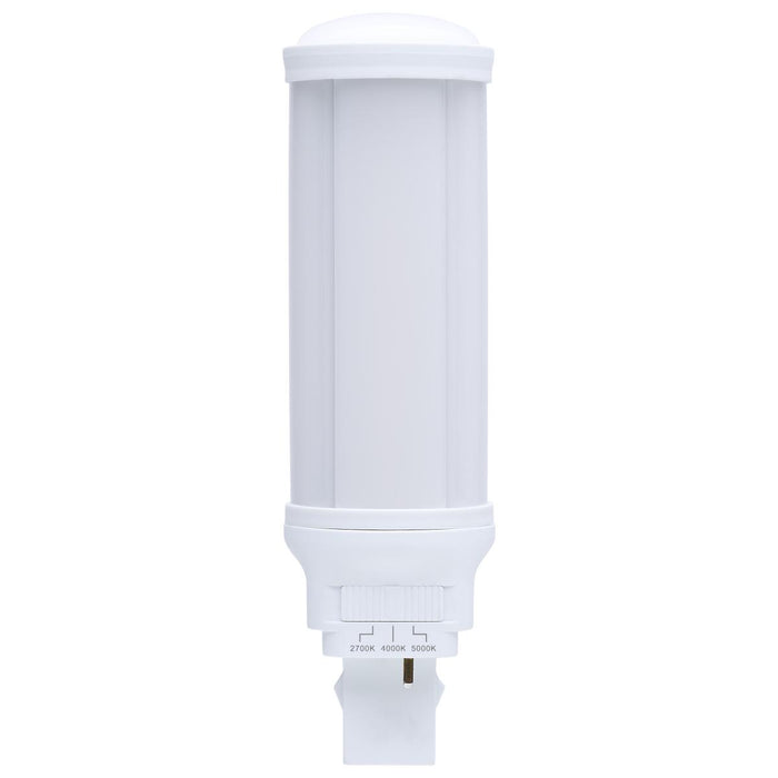 SATCO/NUVO 18W LED PL Bulb GX32d-3 Base CCT Selectable 2700K/4000K/5000K 1800Lm Non-Dimmable Frost (S11546)
