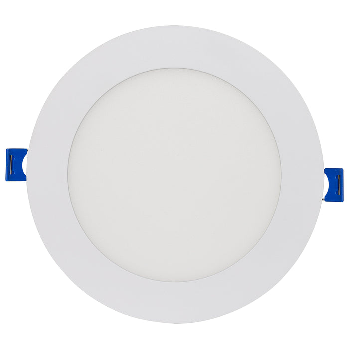 SATCO/NUVO 12W LED Direct Wire Low Profile Downlight 6 Inch Round Starfish IOT Tunable White And RGB 120V 90 CRI White Finish (S11562)