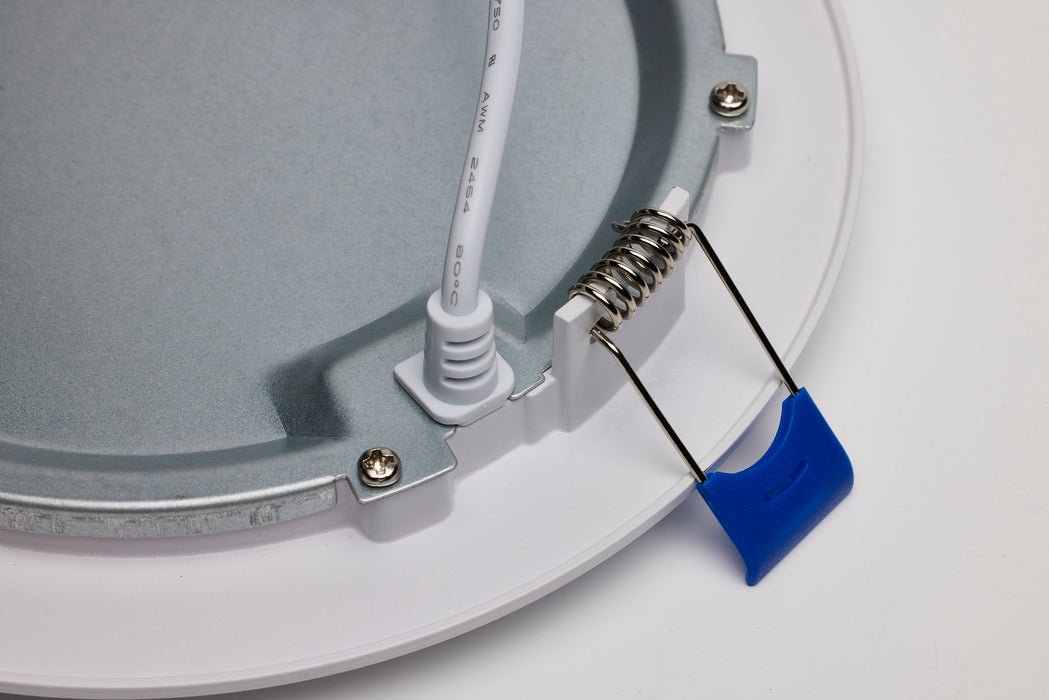 SATCO/NUVO 12W LED Direct Wire Low Profile Downlight 6 Inch Round Starfish IOT Tunable White And RGB 120V 90 CRI White Finish (S11562)