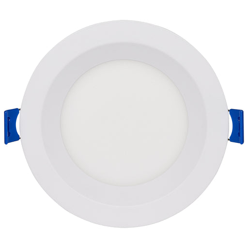 SATCO/NUVO 9W LED Direct Wire Low Profile Regress Baffle Downlight 4 Inch Round Starfish IOT Tunable White And RGB 120V 90 CRI White Finish (S11564)