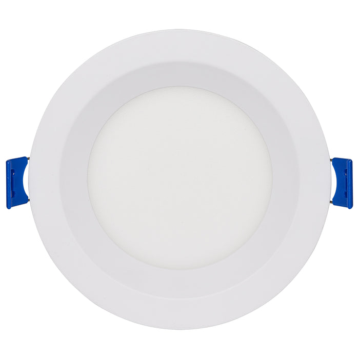 SATCO/NUVO 9W LED Direct Wire Low Profile Regress Baffle Downlight 4 Inch Round Starfish IOT Tunable White And RGB 120V 90 CRI White Finish (S11564)