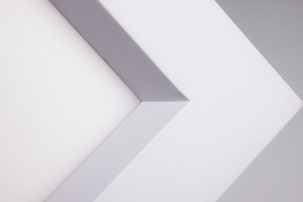 SATCO/NUVO 12W LED Direct Wire Low Profile Regress Baffle Downlight 6 Inch Square Starfish IOT Tunable White And RGB 120V 90 CRI White Finish (S11567)